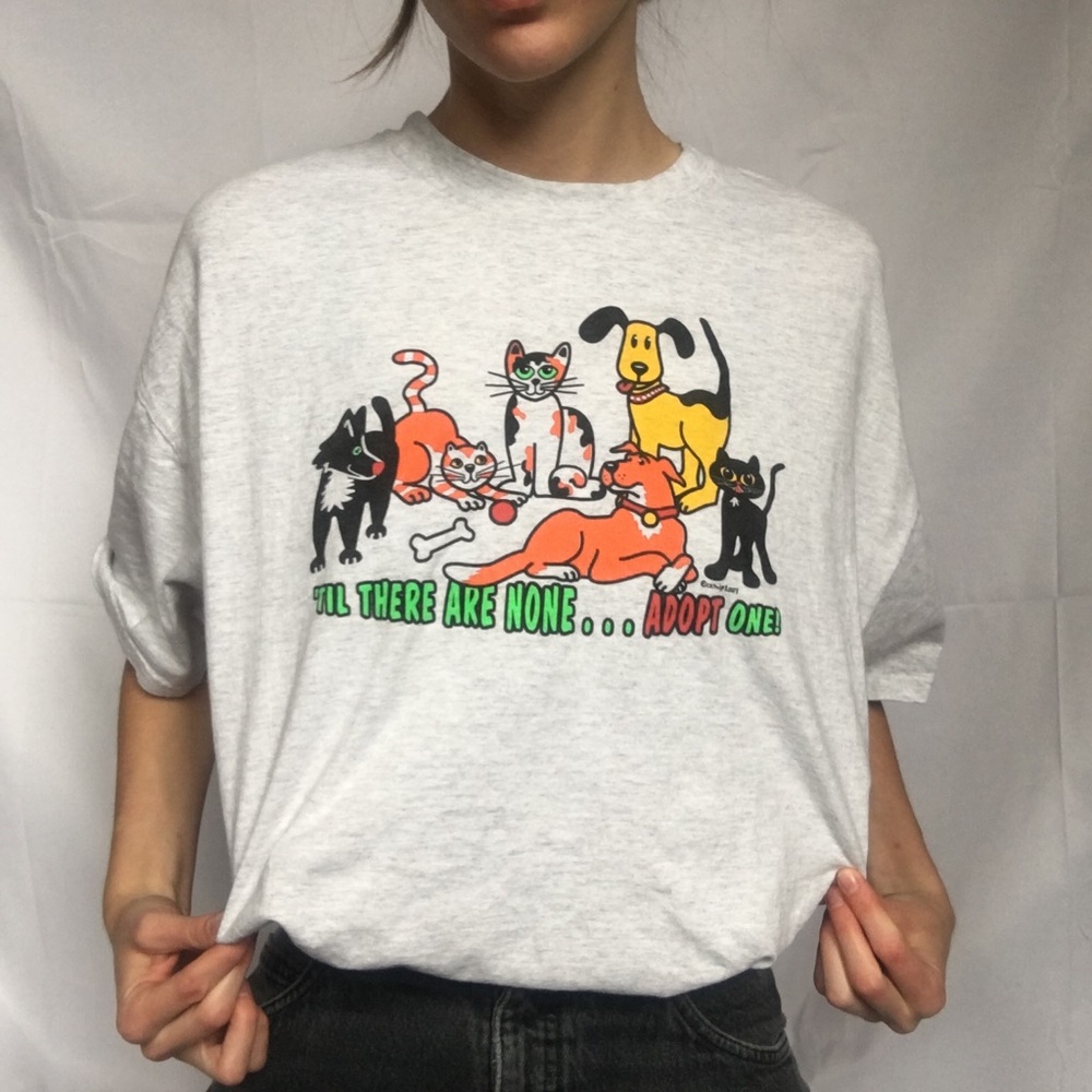 Y2K Adopt a Pet Tee
